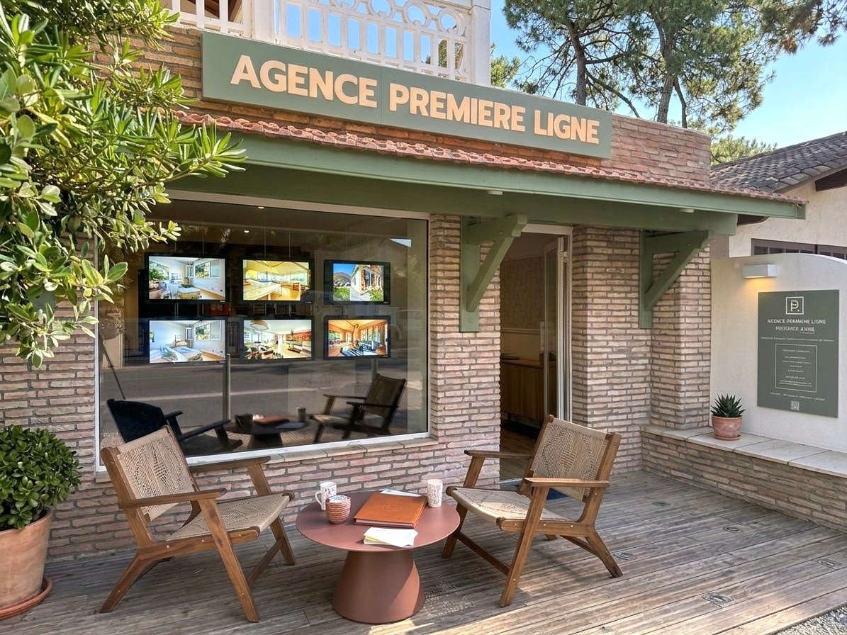 L’agence Première Ligne de Pyla-sur-Mer, boulevard de l’Océan
